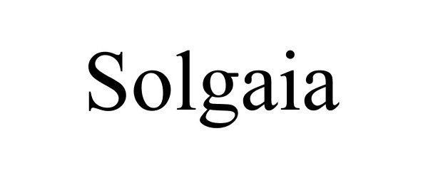 Trademark Logo SOLGAIA