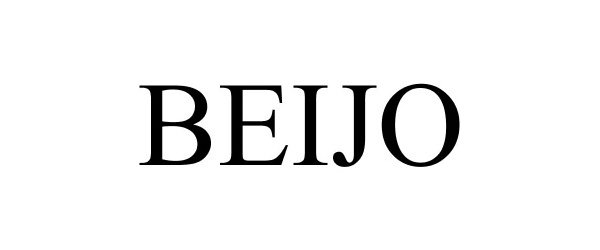 Trademark Logo BEIJO