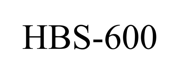  HBS-600