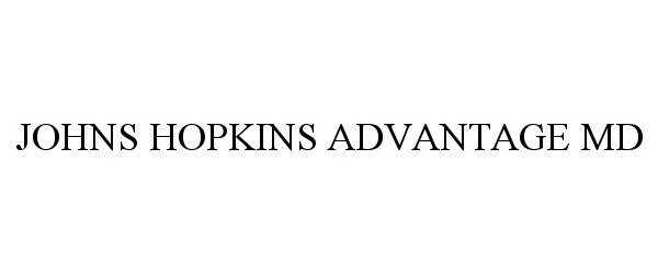Trademark Logo JOHNS HOPKINS ADVANTAGE MD