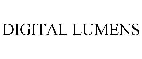 Trademark Logo DIGITAL LUMENS