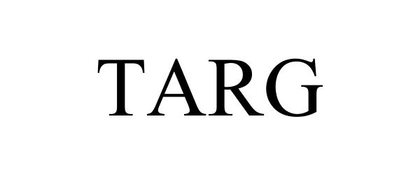 Trademark Logo TARG