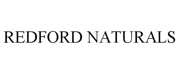 Trademark Logo REDFORD NATURALS