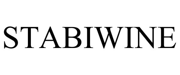 Trademark Logo STABIWINE