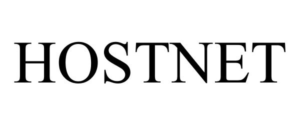Trademark Logo HOSTNET