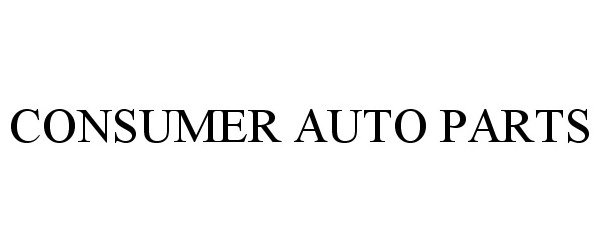  CONSUMER AUTO PARTS