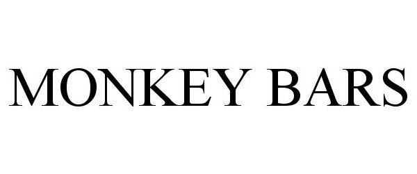 Trademark Logo MONKEY BARS