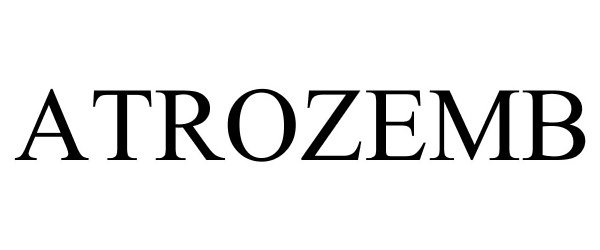 Trademark Logo ATROZEMB