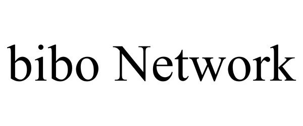 Trademark Logo BIBO NETWORK
