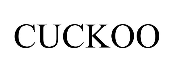 Trademark Logo CUCKOO