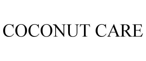 Trademark Logo COCONUT CARE