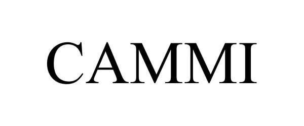 Trademark Logo CAMMI