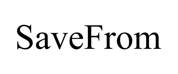 Trademark Logo SAVEFROM