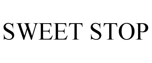 Trademark Logo SWEET STOP