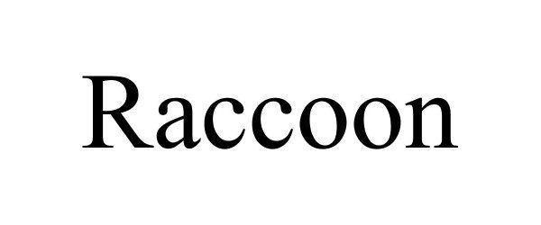 Trademark Logo RACCOON