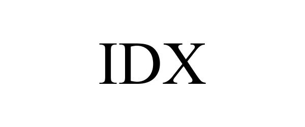 Trademark Logo IDX