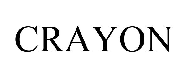 Trademark Logo CRAYON