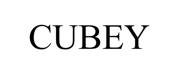 Trademark Logo CUBEY