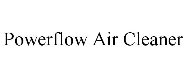  POWERFLOW AIR CLEANER