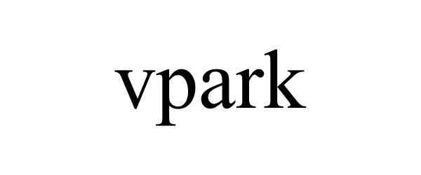 Trademark Logo VPARK