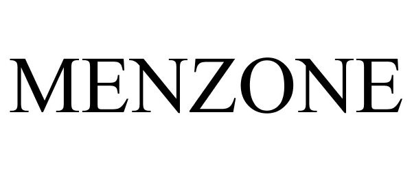Trademark Logo MENZONE