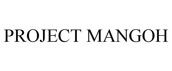 Trademark Logo PROJECT MANGOH