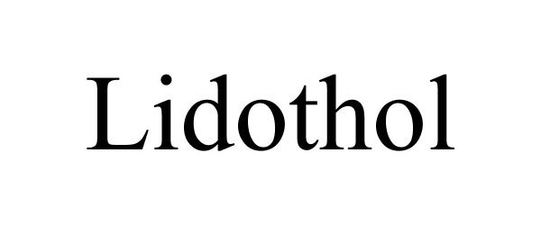 Trademark Logo LIDOTHOL