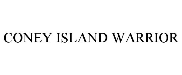  CONEY ISLAND WARRIOR