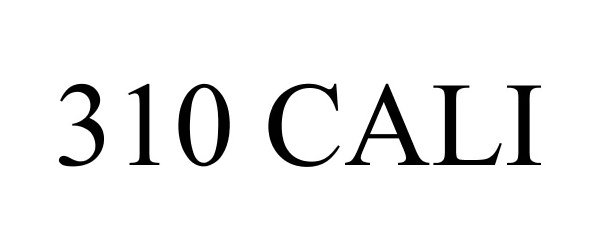 Trademark Logo 310 CALI