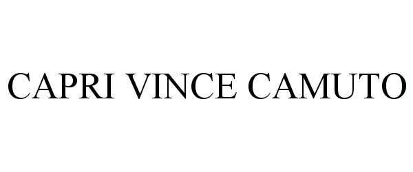 Trademark Logo CAPRI VINCE CAMUTO