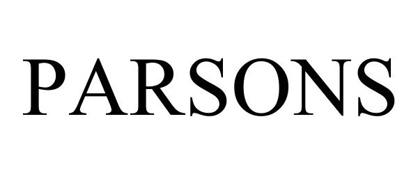 Trademark Logo PARSONS