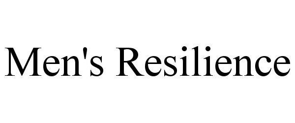 Trademark Logo MEN'S RESILIENCE