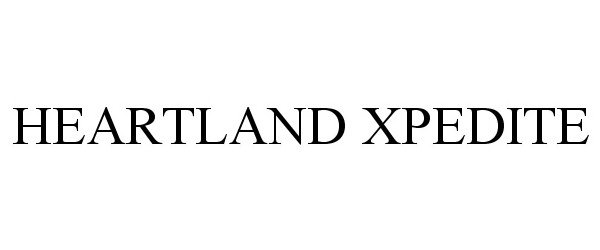 Trademark Logo HEARTLAND XPEDITE