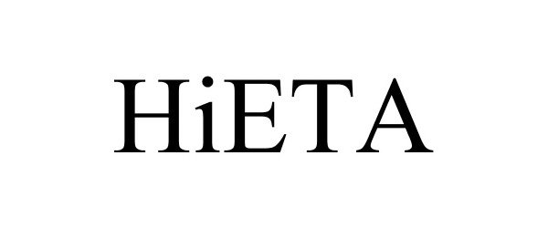Trademark Logo HIETA