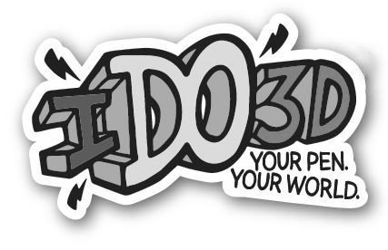Trademark Logo IDO3D YOUR PEN. YOUR WORLD.