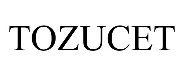 Trademark Logo TOZUCET