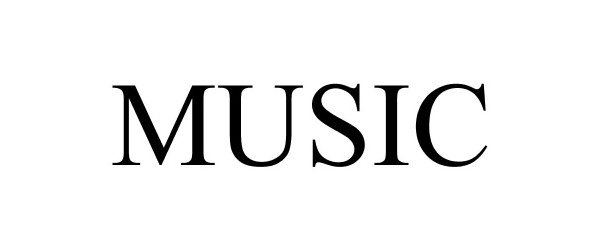 Trademark Logo MUSIC