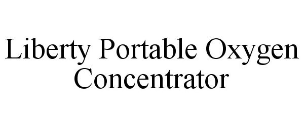  LIBERTY PORTABLE OXYGEN CONCENTRATOR