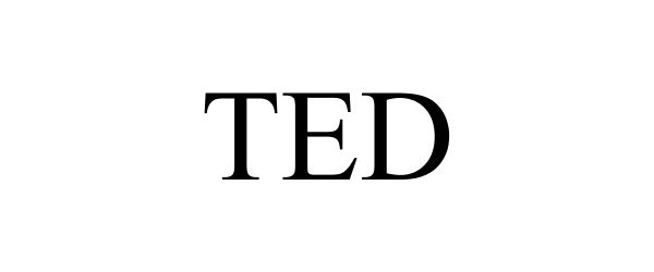 Trademark Logo TED