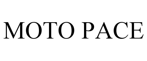 Trademark Logo MOTO PACE