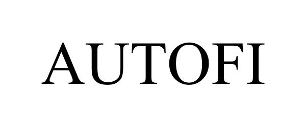 Trademark Logo AUTOFI