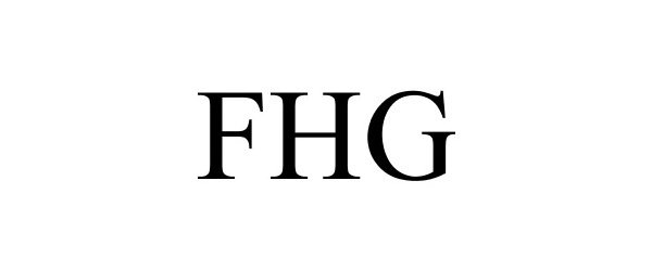 Trademark Logo FHG