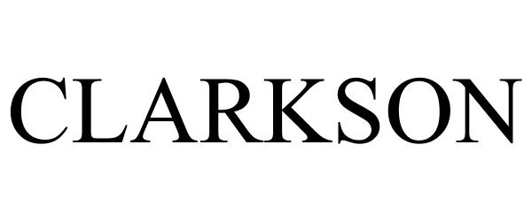 Trademark Logo CLARKSON