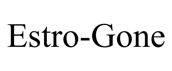 Trademark Logo ESTRO-GONE
