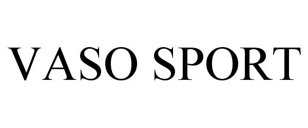 Trademark Logo VASO SPORT