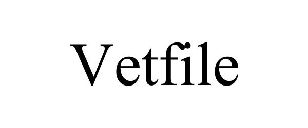 Trademark Logo VETFILE