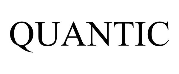 Trademark Logo QUANTIC