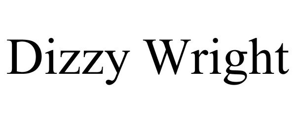 Trademark Logo DIZZY WRIGHT
