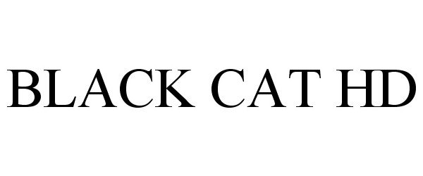 Trademark Logo BLACK CAT HD