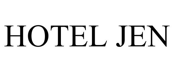 Trademark Logo HOTEL JEN